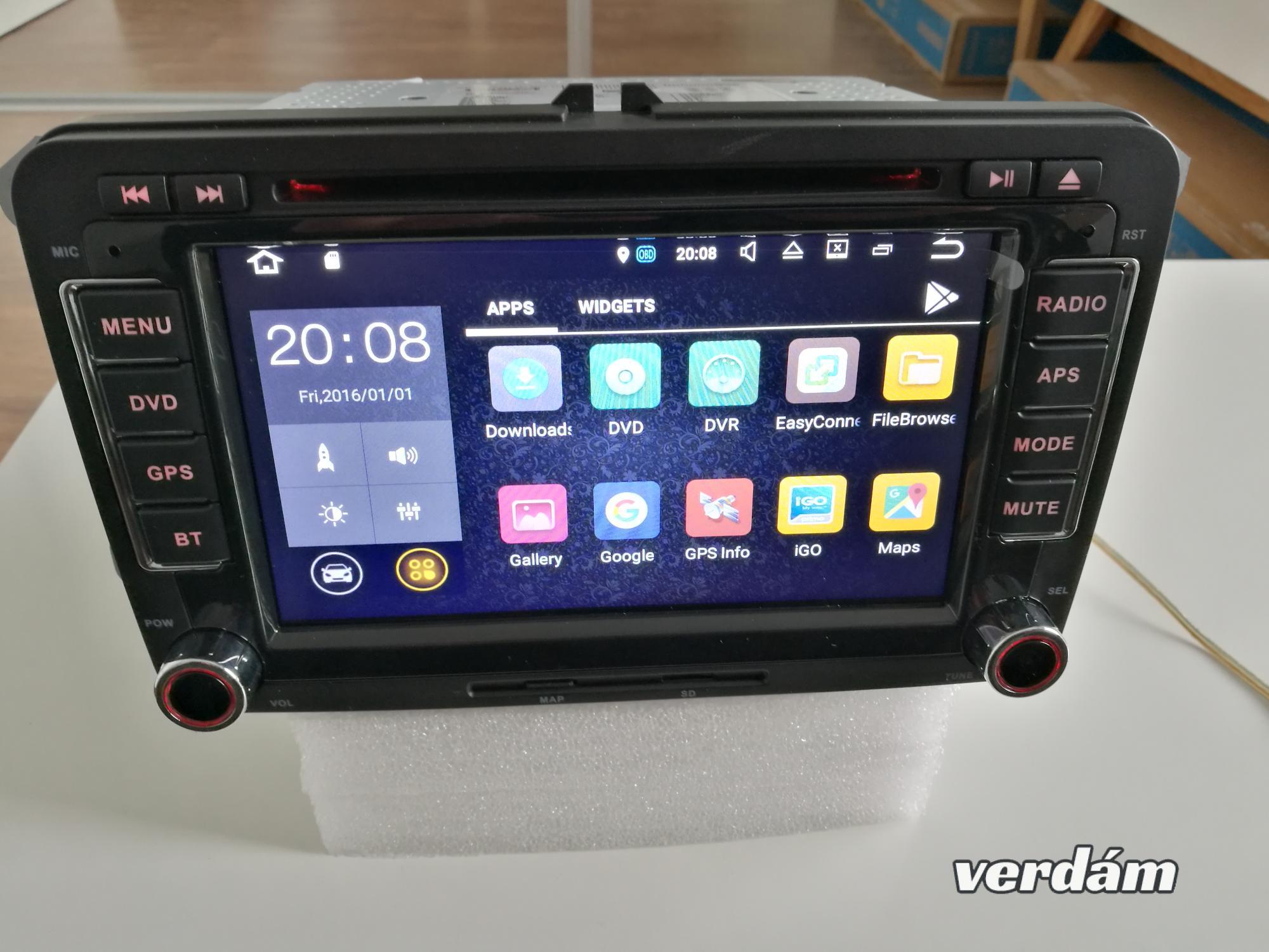 Eladó  Volkswagen Android 7.12 Multimédia, GPS, Wifi, 7 Inch,