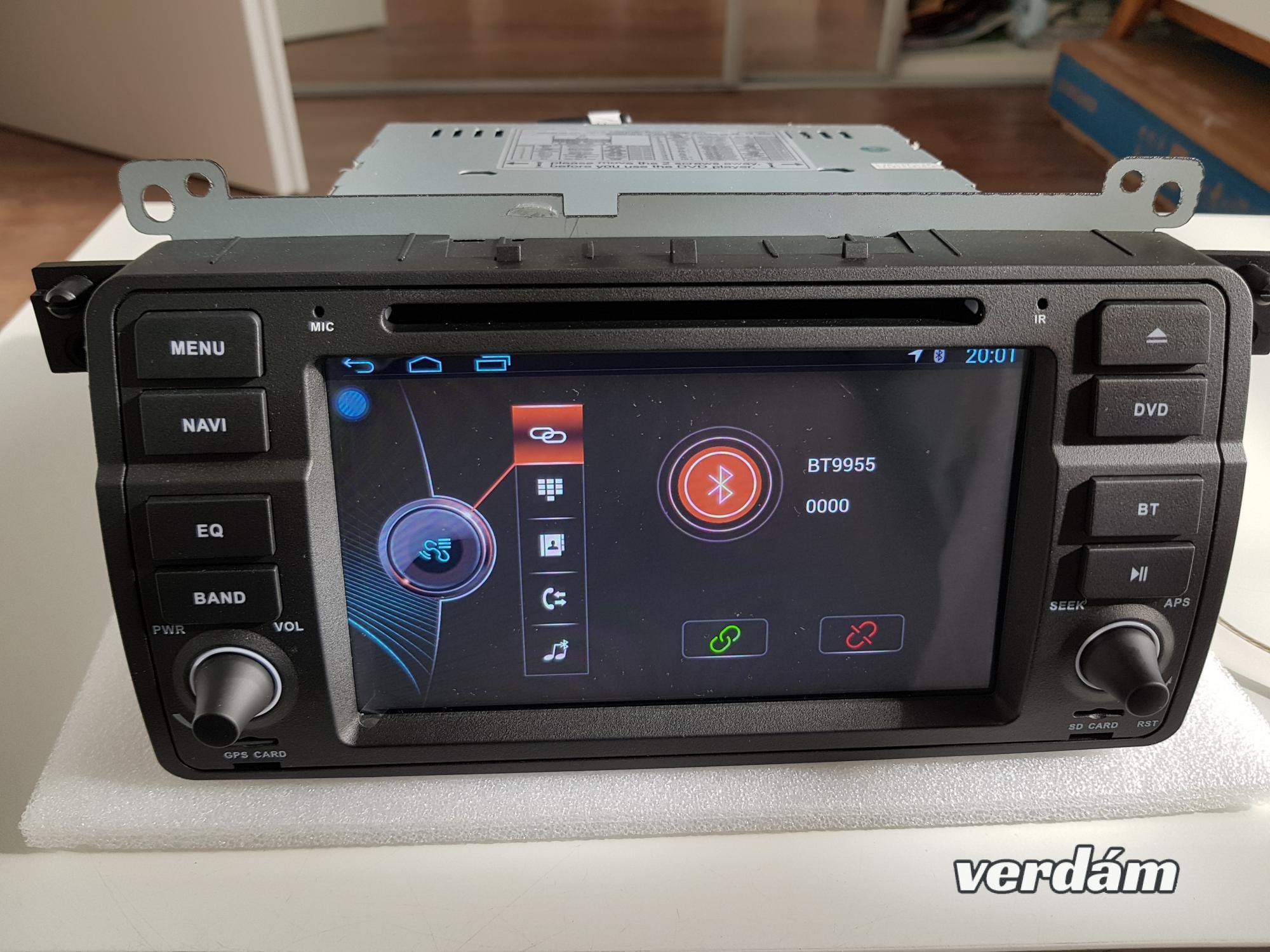 Eladó  BMW E46 Android Multimédia, GPS, Wifi, Tolatókamerával!