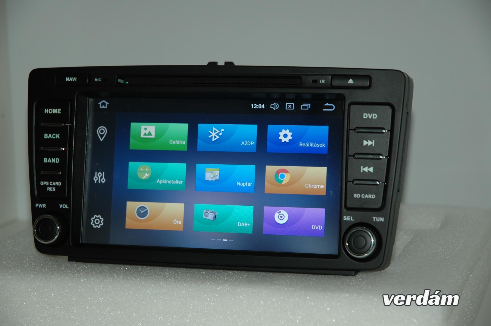 Eladó  Skoda Octavia 2 Android Multimédia GPS Fejegység + Kamera
