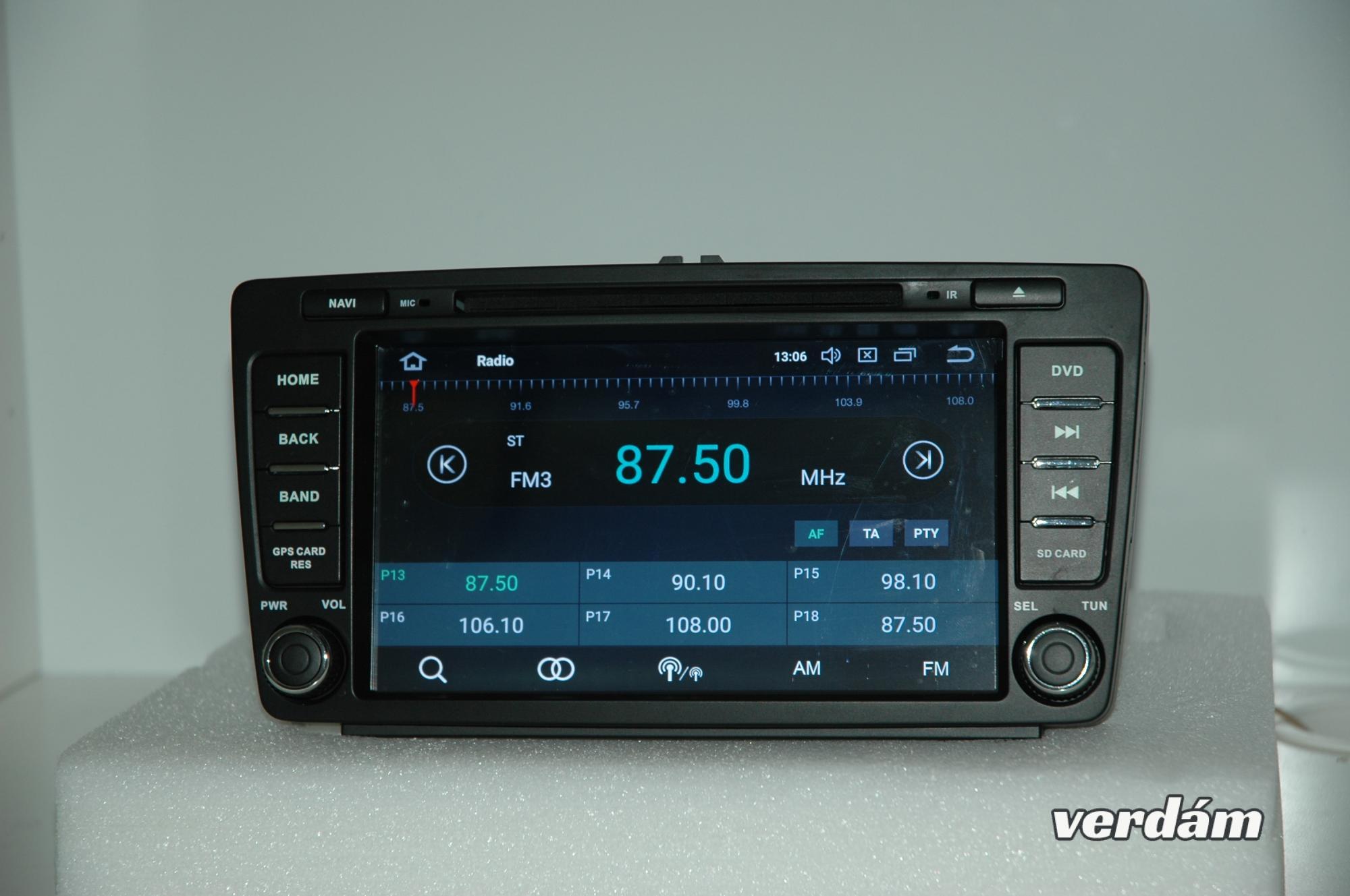 Eladó  Skoda Octavia 2 Android Multimédia GPS Fejegység + Kamera