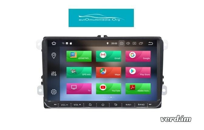 Eladó  Volkswagen Android 10 Multimédia GPS, Wifi, Tolatókamerával!