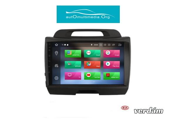 Eladó  Kia Sportage Android Multimédia GPS Rádió Tolatókamerával