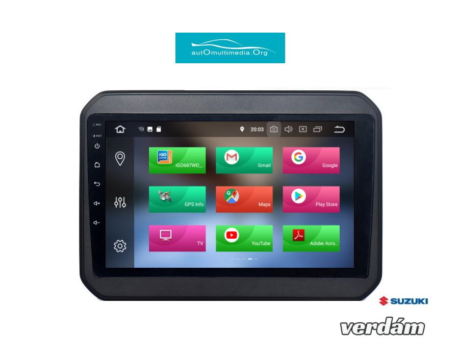 Eladó  Suzuki Ignis Android 2+32 GB Multimédia GPS Autórádió