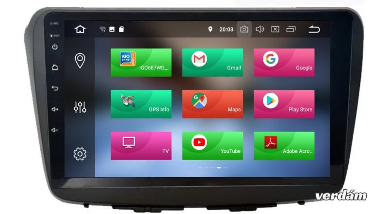Eladó  Suzuki Baleno Android 10 2+32 GB Multimédia, GPS, Rádió