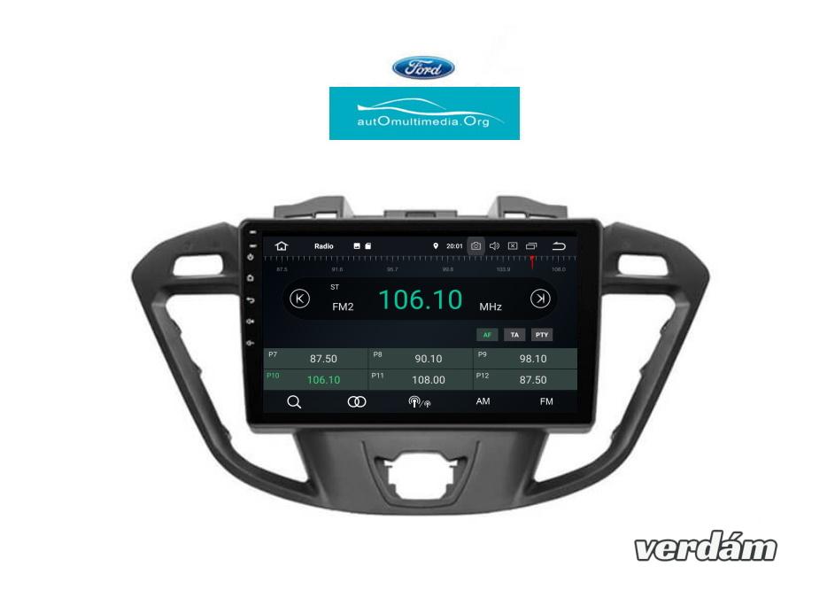 Eladó  Ford Transit Android Rádió Multimédia GPS Navigáció + Kamera